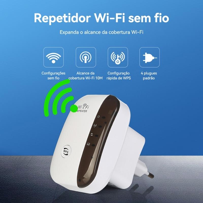 Amplificador Sinal Wi-Fi 300Mbps