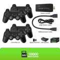 Retro Video Game Console 2.4G Wireless para TV - Jogos 10000  - 2 ou 4 controles