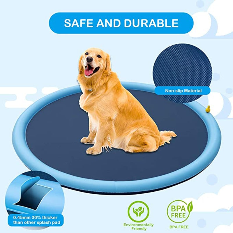 Piscina interativa inflável para Pets 100/150/170cm