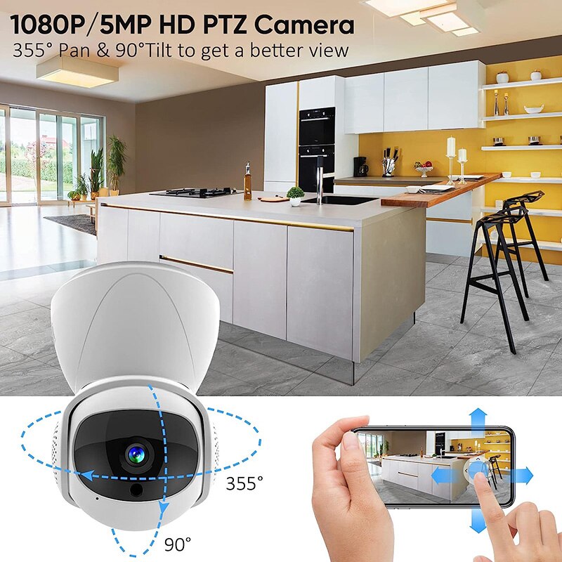 WIFI Smart Camera IP CCTV WIFI/Alexa Monitor