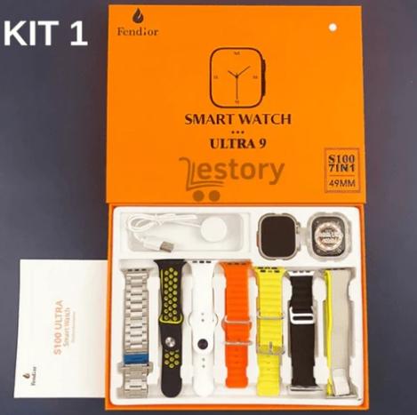 ZeetUltra™ Serie 9 | Kit: 7 Pulseiras + Case